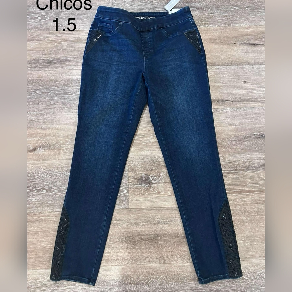 Chico's Women's Blue‎ Jeggings